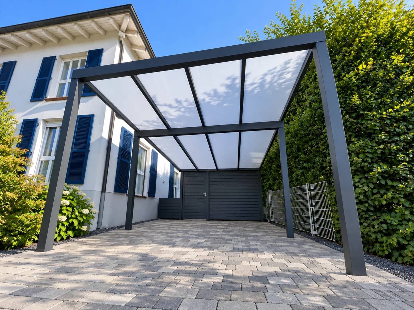 Carports – Aluminium-Überdachung von Beckel